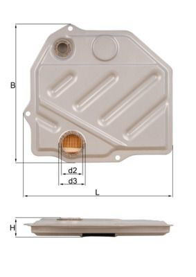 Элемент воздушного фильтра Mahle Original LX29 цена, от 25.37 USD